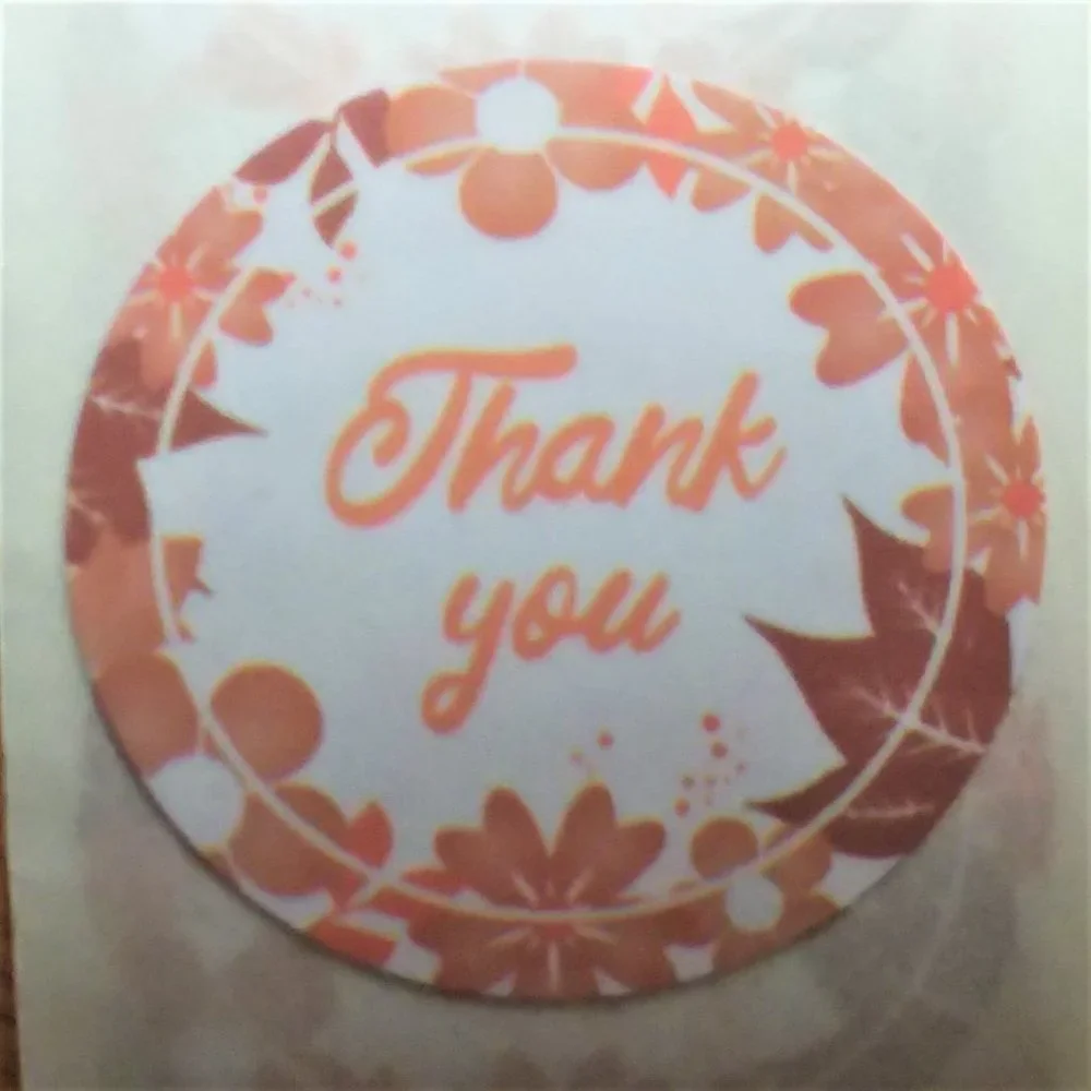 500 Thank You Stickers Labels Appreciation Packages Sales Small Business Ship